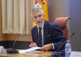 El ministro del Interior, Fernando Grande-Marlaska.