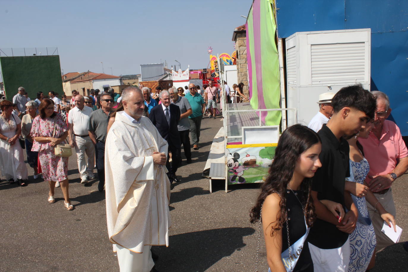 San Sebastián bendice a los vecinos de Cipérez
