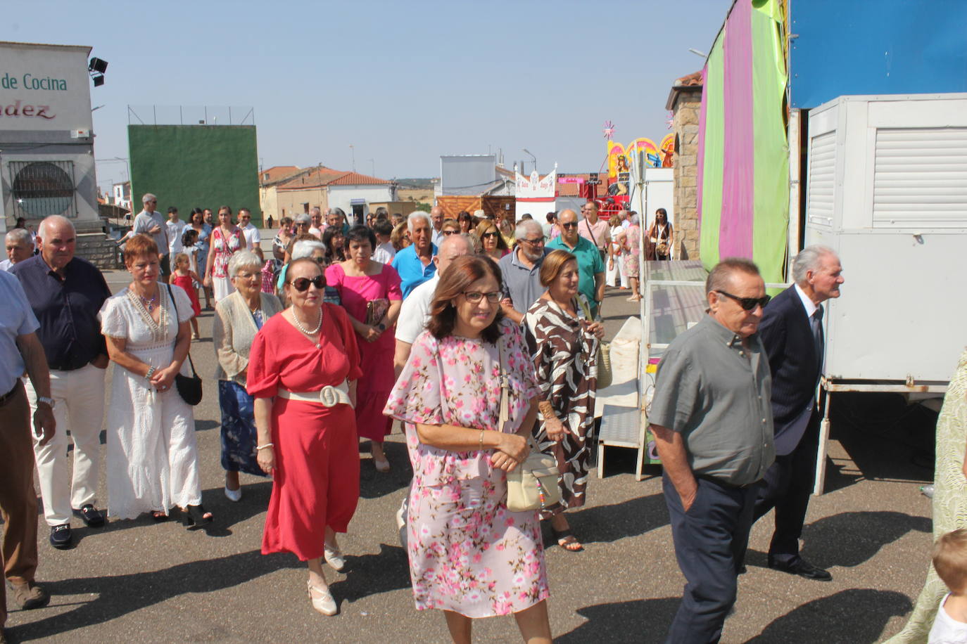 San Sebastián bendice a los vecinos de Cipérez