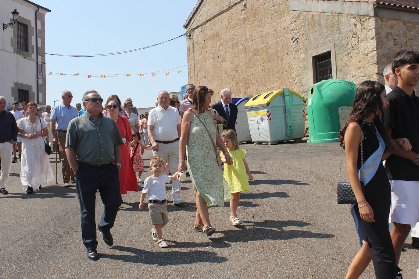San Sebastián bendice a los vecinos de Cipérez