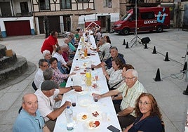 La Plaza Mayor acogió la merienda