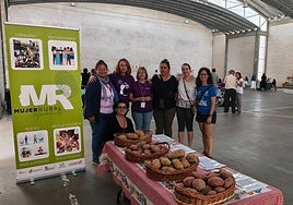 Mujeres de la asociación de mujeres rurales Ademur y de la federación Fademur
