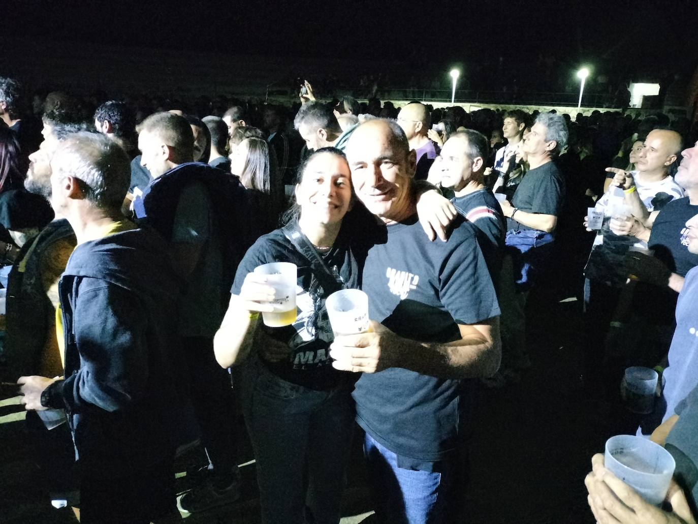 Los Santos disfruta de una completa noche de rock