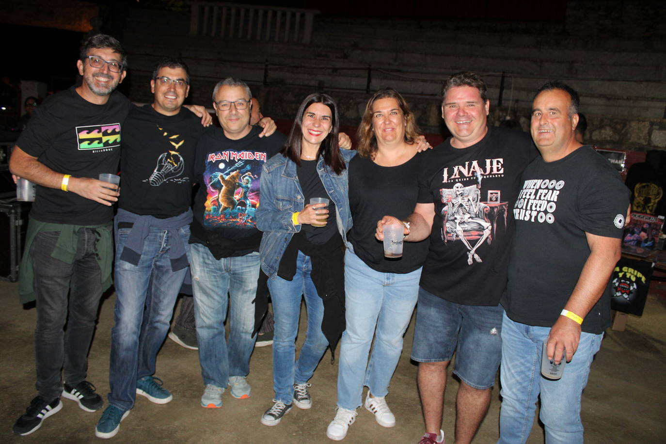Los Santos disfruta de una completa noche de rock