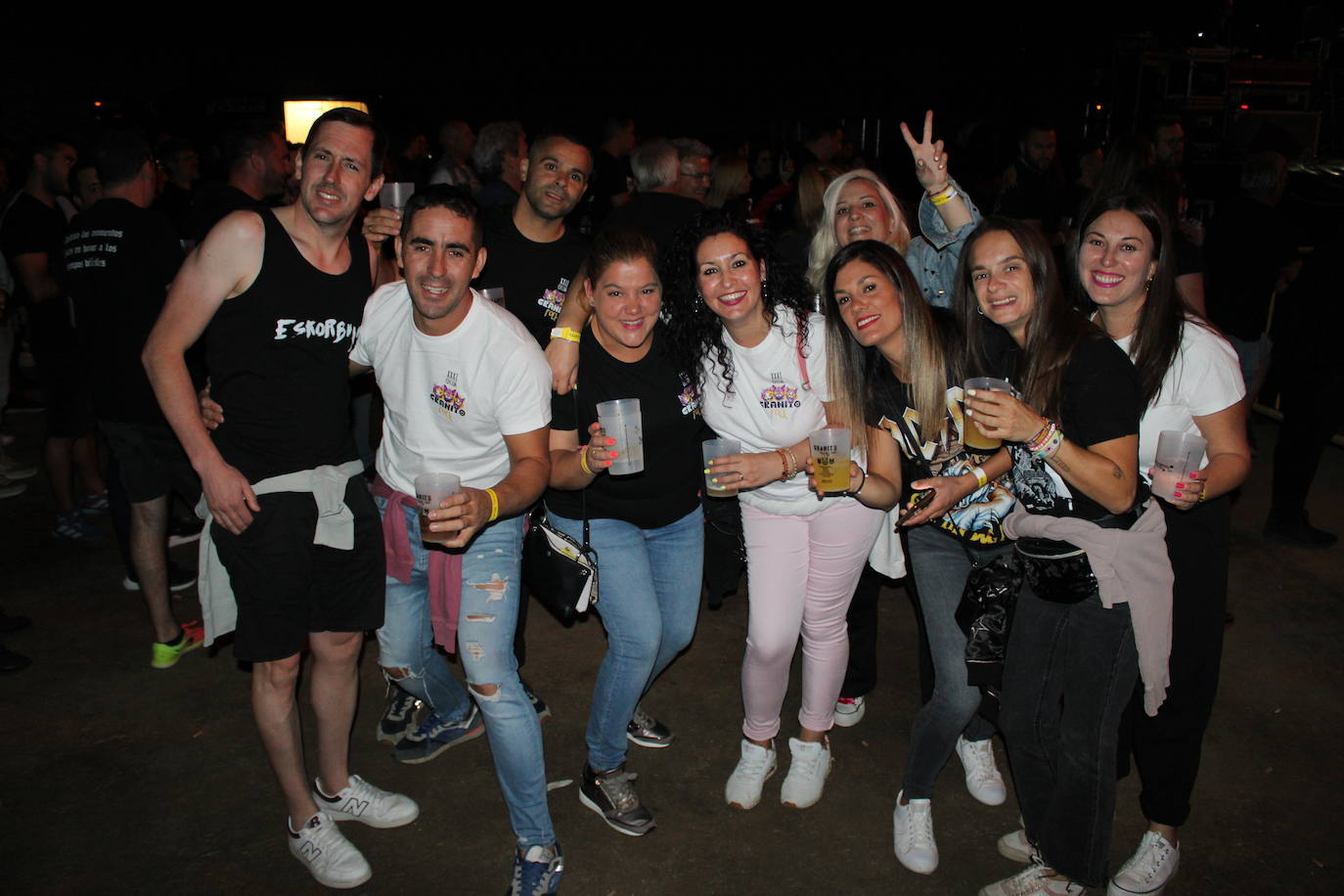 Los Santos disfruta de una completa noche de rock