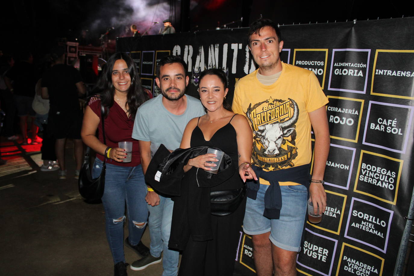 Los Santos disfruta de una completa noche de rock