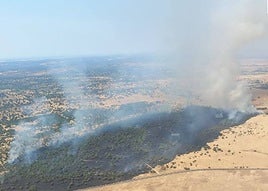 Controlado un incendio en Moronta