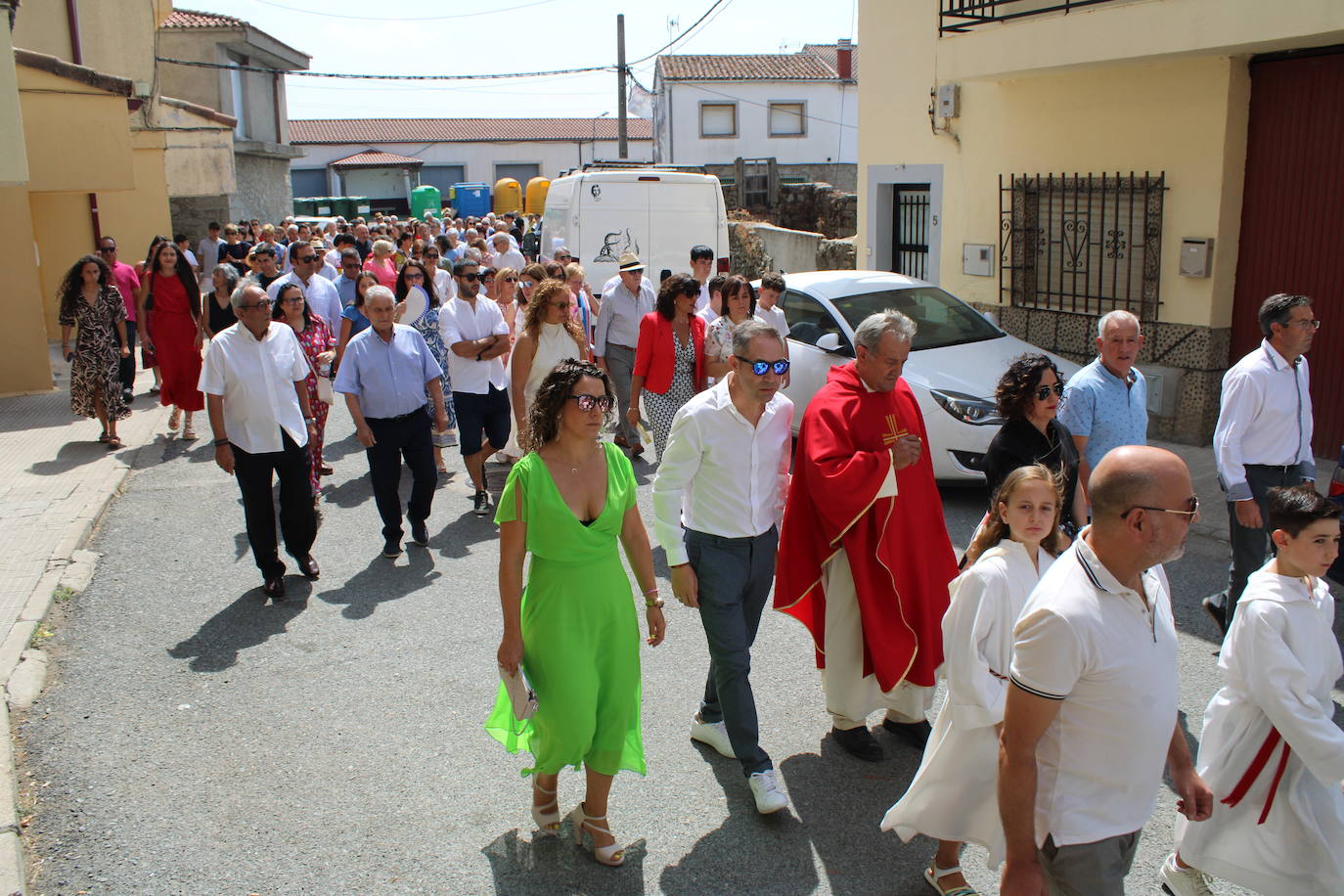 Los Santos acompaña a San Bartolo en el día grande de su fiesta