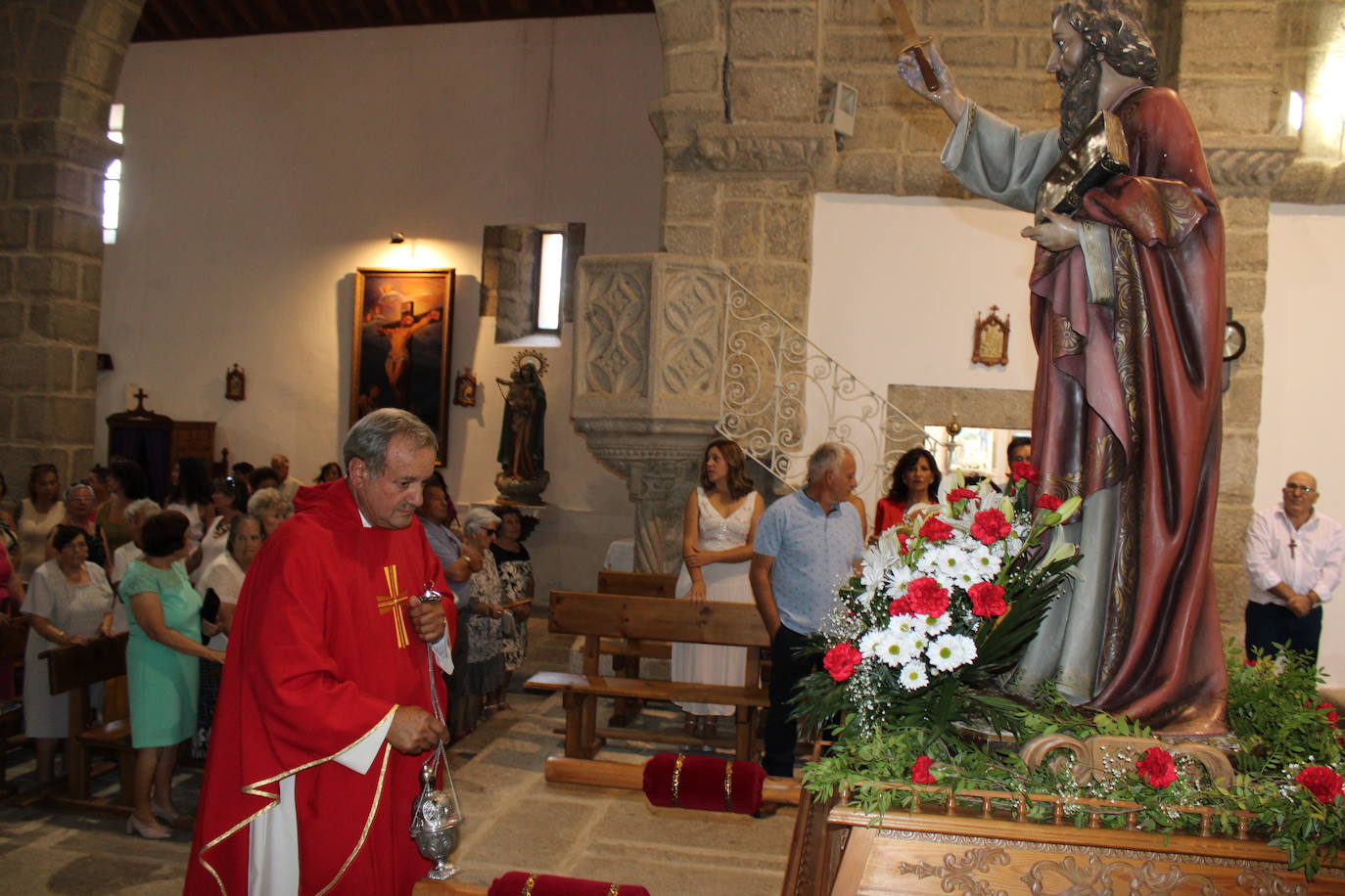 Los Santos acompaña a San Bartolo en el día grande de su fiesta