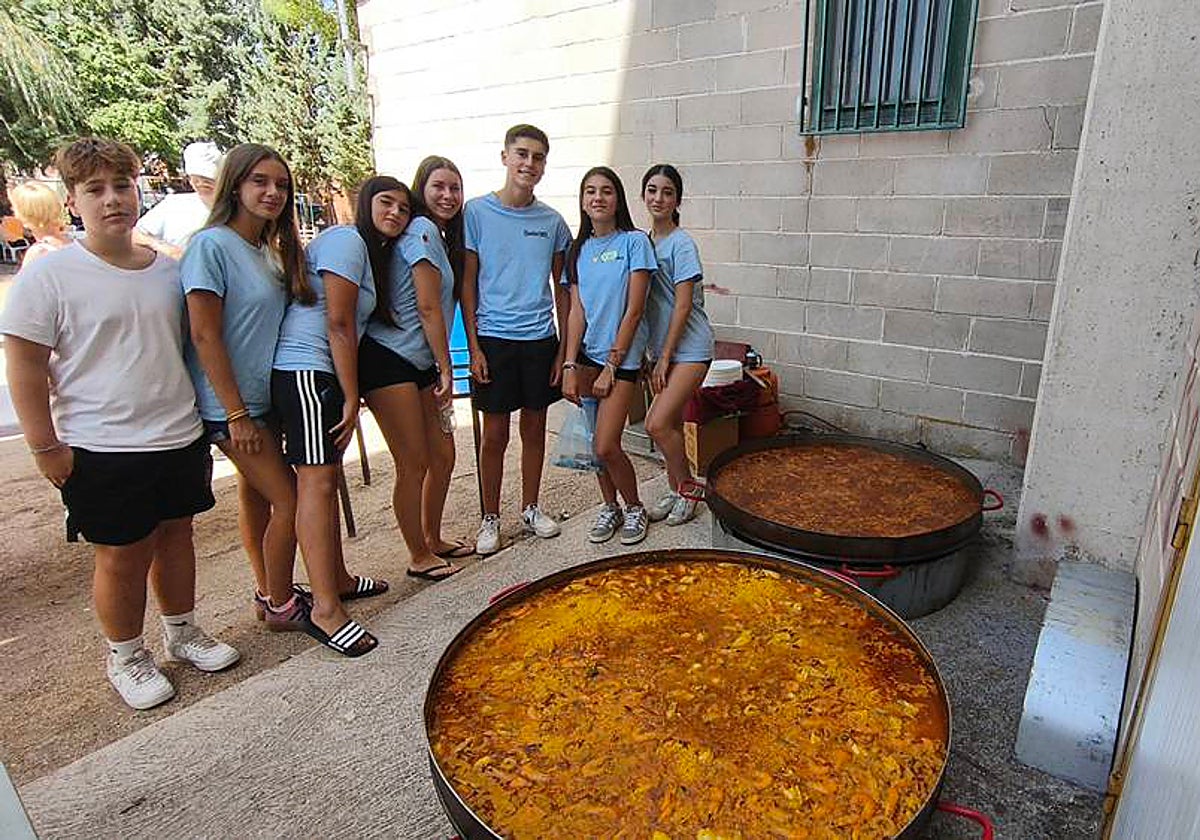 Una paella con sabor a compañía en Huerta