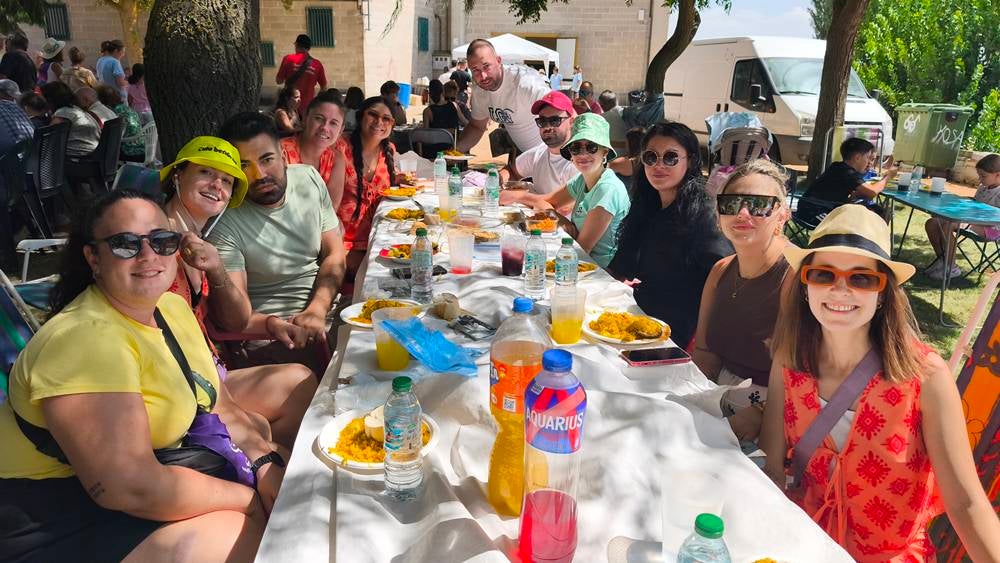 Una paella con sabor a compañía en Huerta