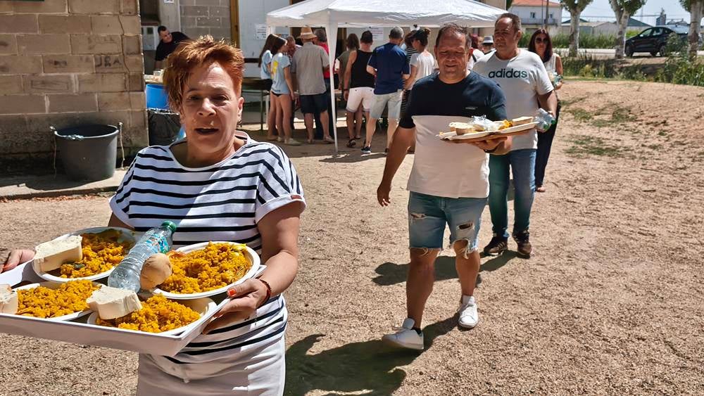 Una paella con sabor a compañía en Huerta