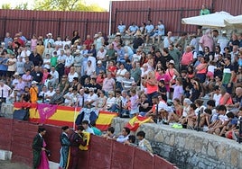 El público se concentró fundamentalmente en la sombra