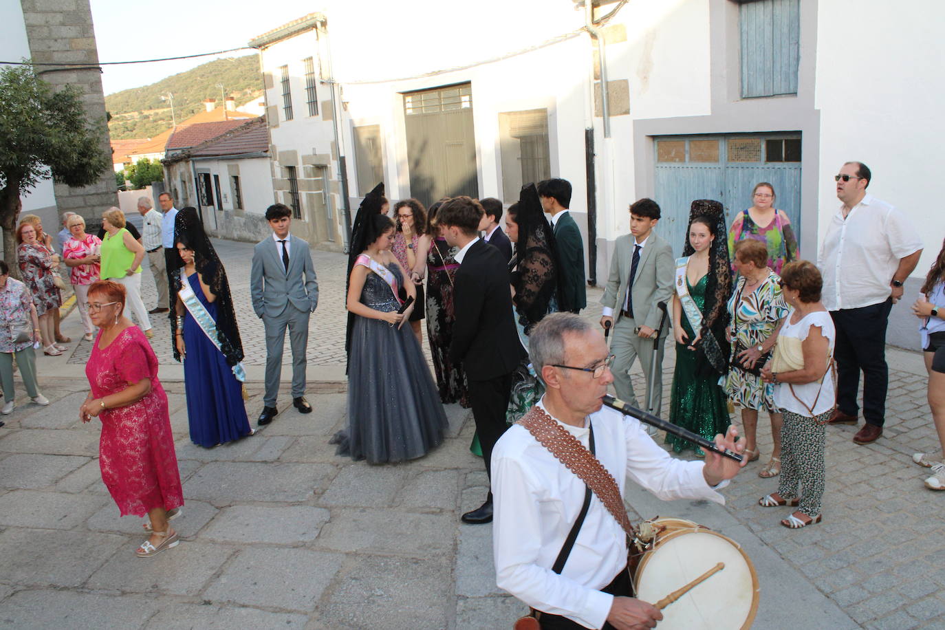 San Roque sale de nuevo a la calle en Ledrada