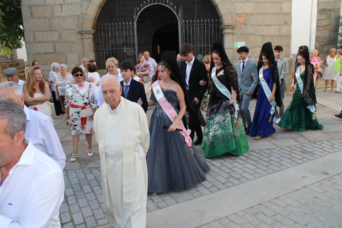 San Roque sale de nuevo a la calle en Ledrada