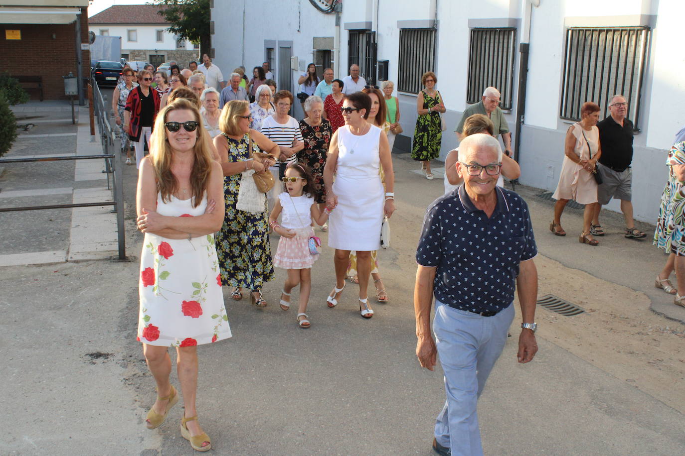San Roque sale de nuevo a la calle en Ledrada