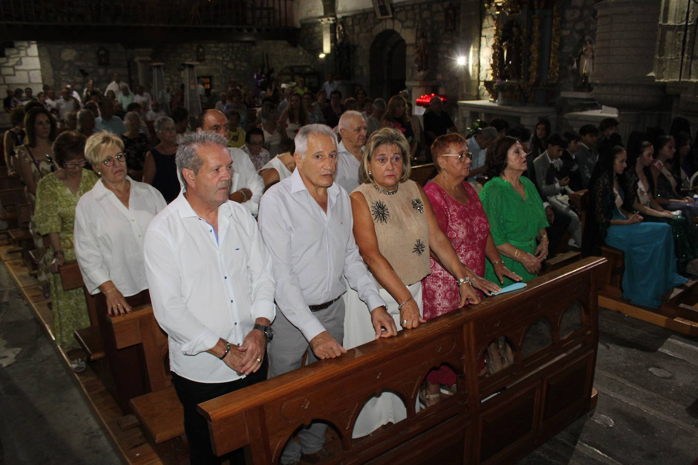 San Roque sale de nuevo a la calle en Ledrada