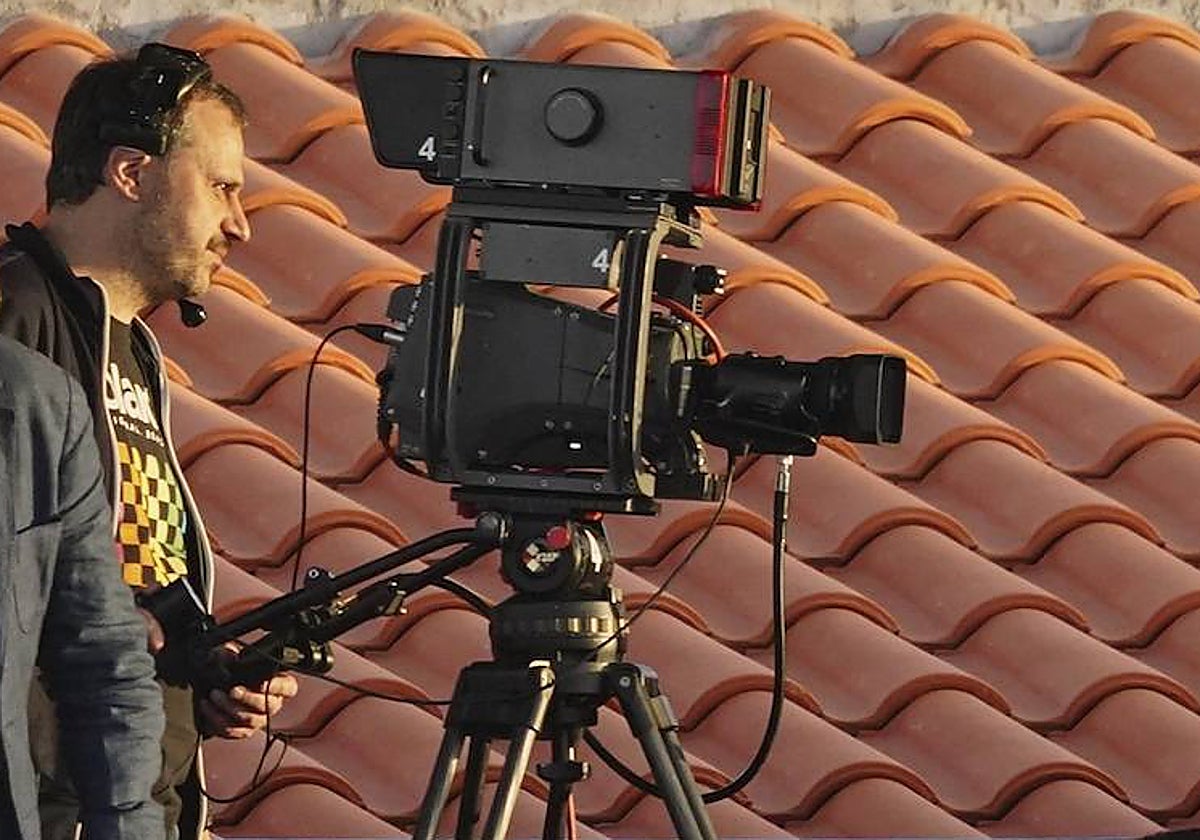 Imagen de una cámara de televisión.