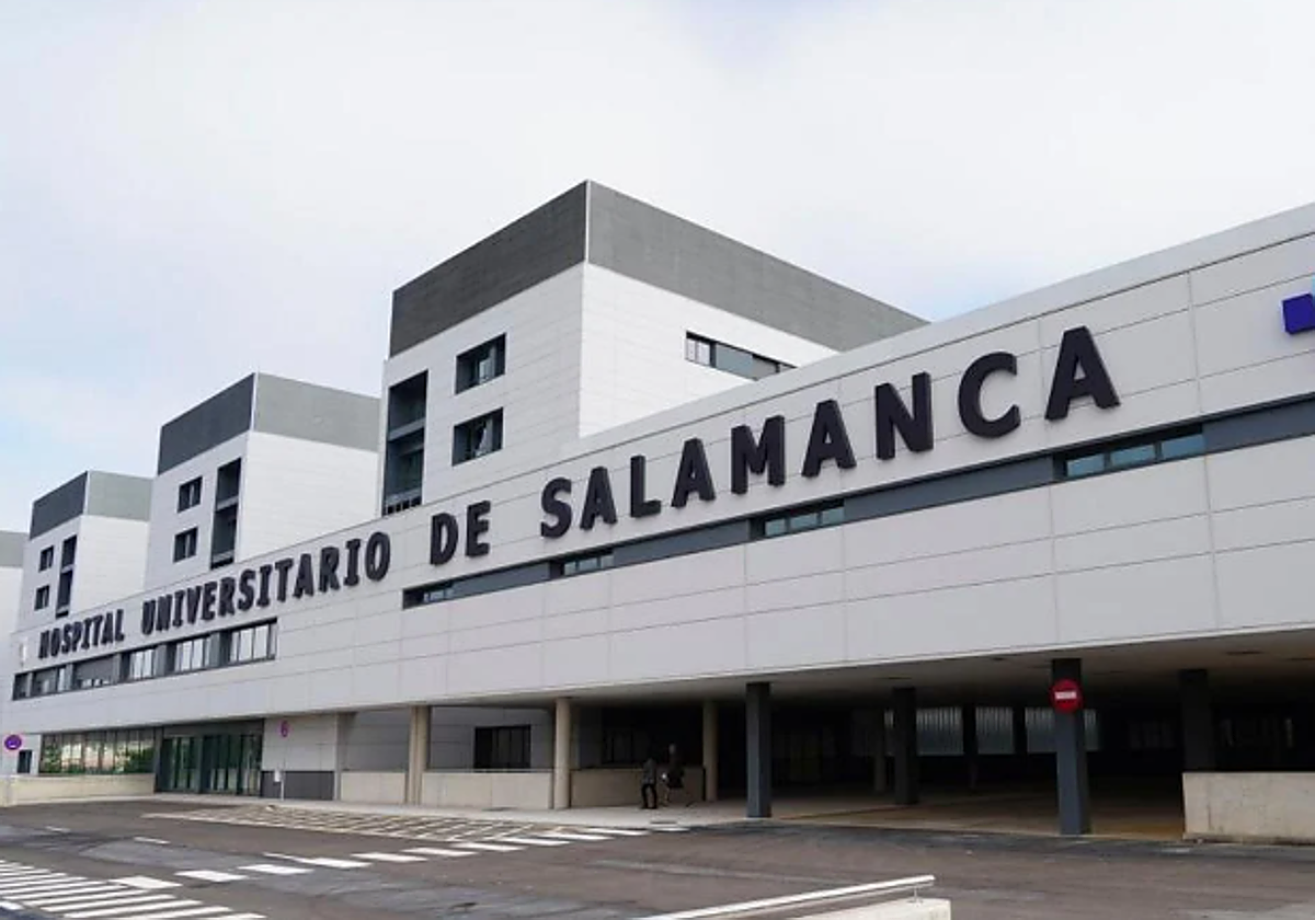 Exteriores del Hospital de Salamanca.