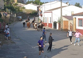 El encierro fue complicado en el momento de entrar al casco urbano