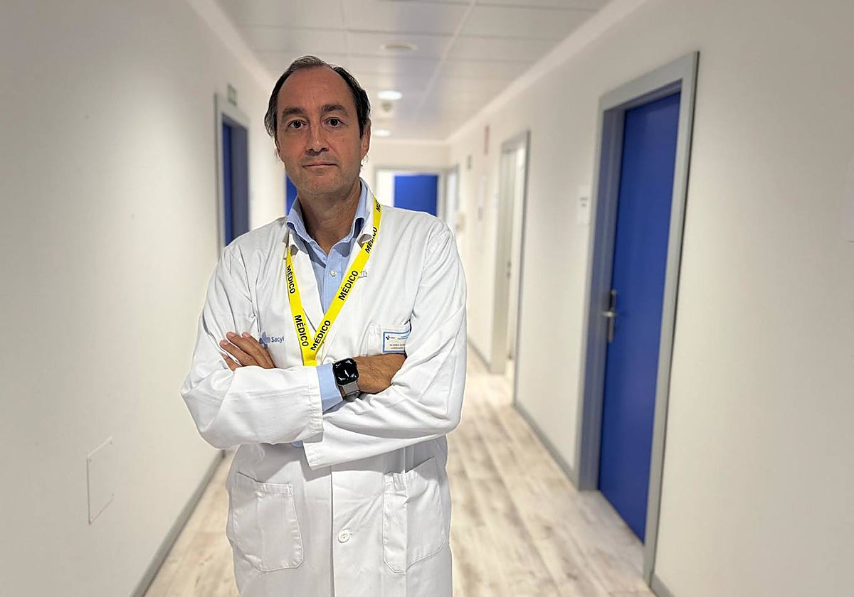 Álvaro Otero, director médico del Hospital de Salamanca.