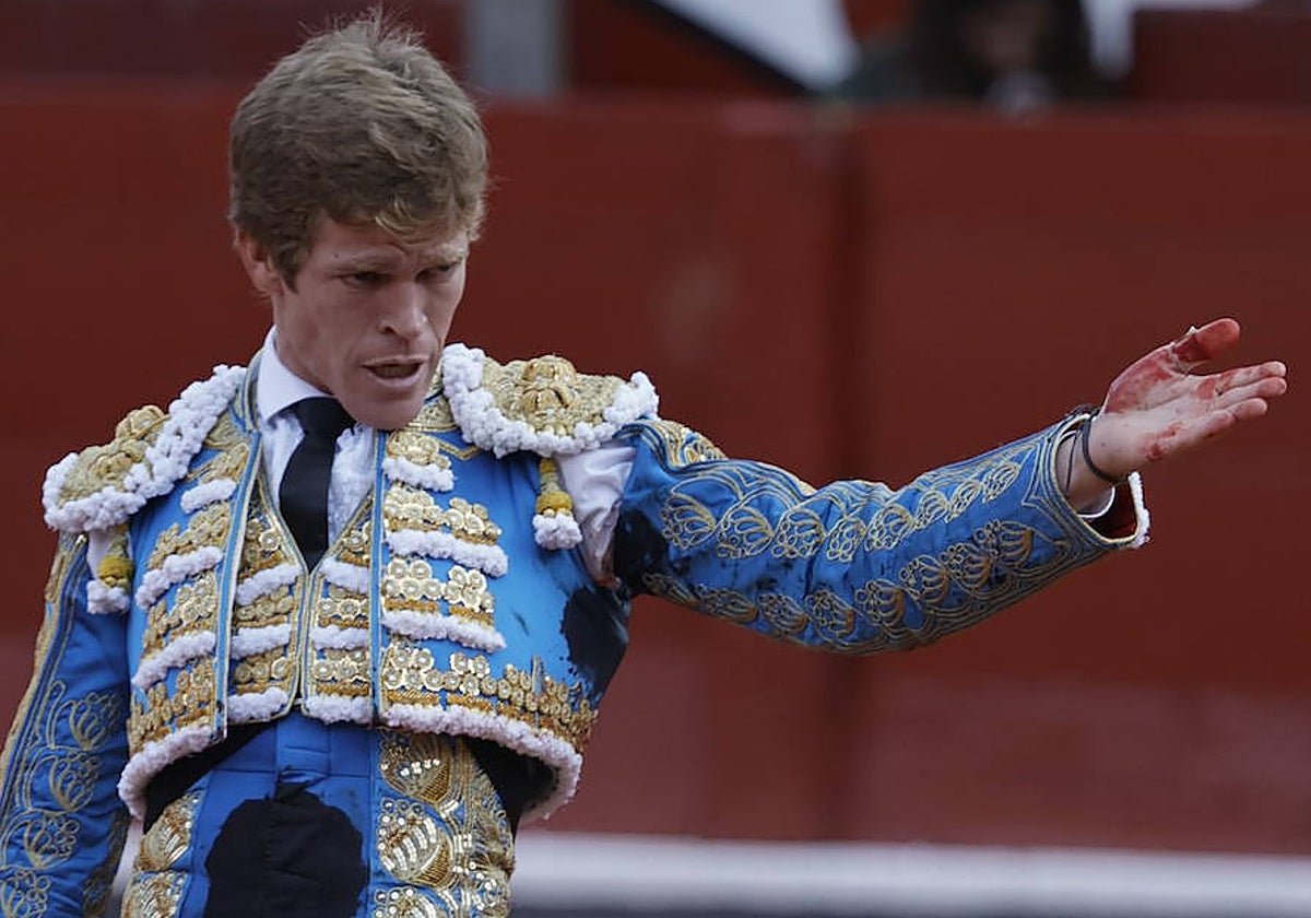 Borja Jiménez, en la plaza de toros de La Glorieta la pasada Feria.