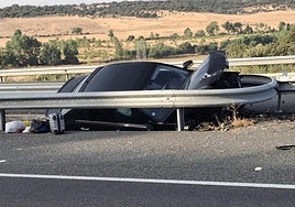 El accidente ha tenido lugar en la A-66, en Fresno-Alhándiga.