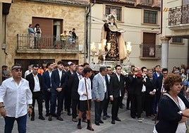 Procesión de Santa Teresa en Alba de Tormes.