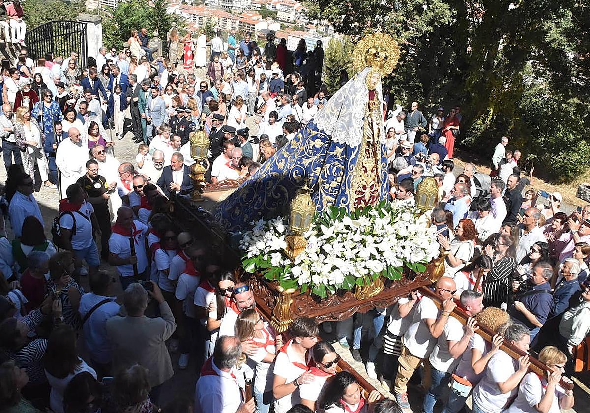 La patrona volverá a bendecir a Béjar y su comarca desde El Mirador.