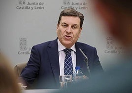 El consejero de Economía y portavoz de la Junta, Fernández Carriedo.