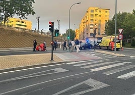 Imagen del accidente.