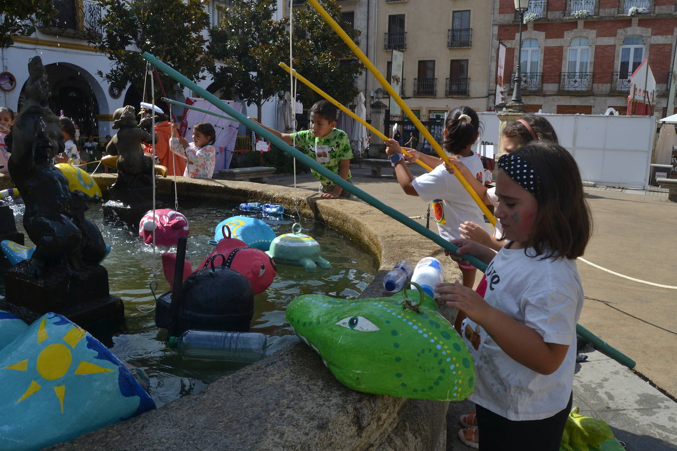 Una divertida mañana en la Feria de Teatro de Ciudad Rodrigo