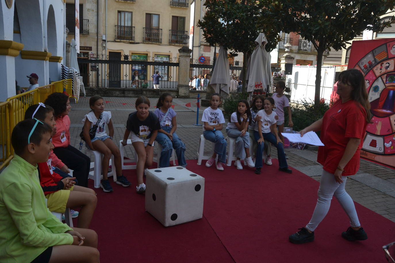 Una divertida mañana en la Feria de Teatro de Ciudad Rodrigo