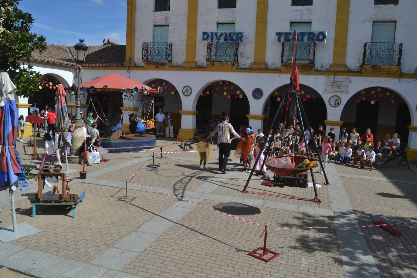 Una divertida mañana en la Feria de Teatro de Ciudad Rodrigo