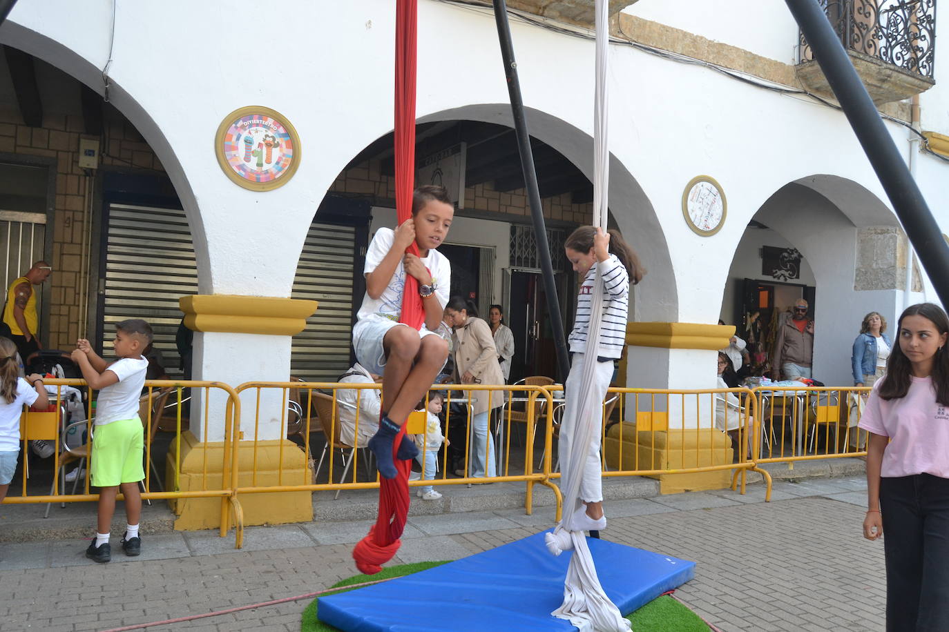 Una divertida mañana en la Feria de Teatro de Ciudad Rodrigo