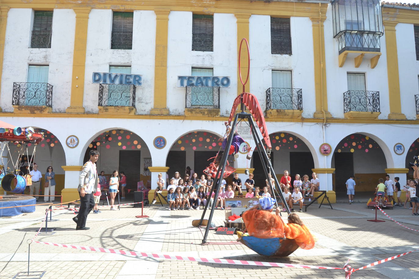 Una divertida mañana en la Feria de Teatro de Ciudad Rodrigo