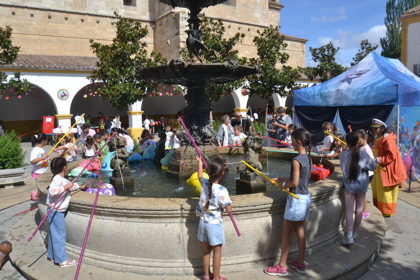 Una divertida mañana en la Feria de Teatro de Ciudad Rodrigo