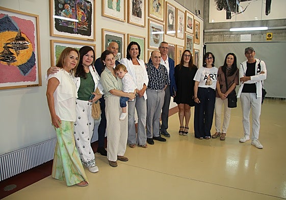 La presentación de la exposición en la Escuela de Hostelería de Santa Marta de Tormes.