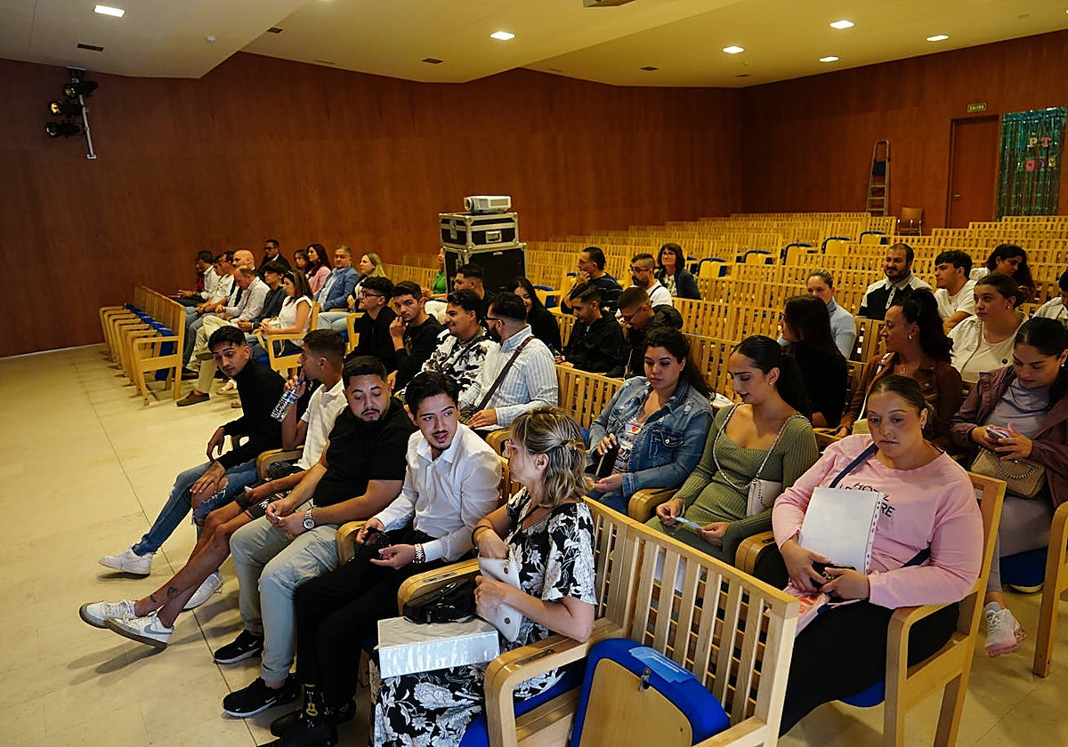 Momento de la presentación de la feria de empleo organizada por la Fundación Secretariado Gitano.