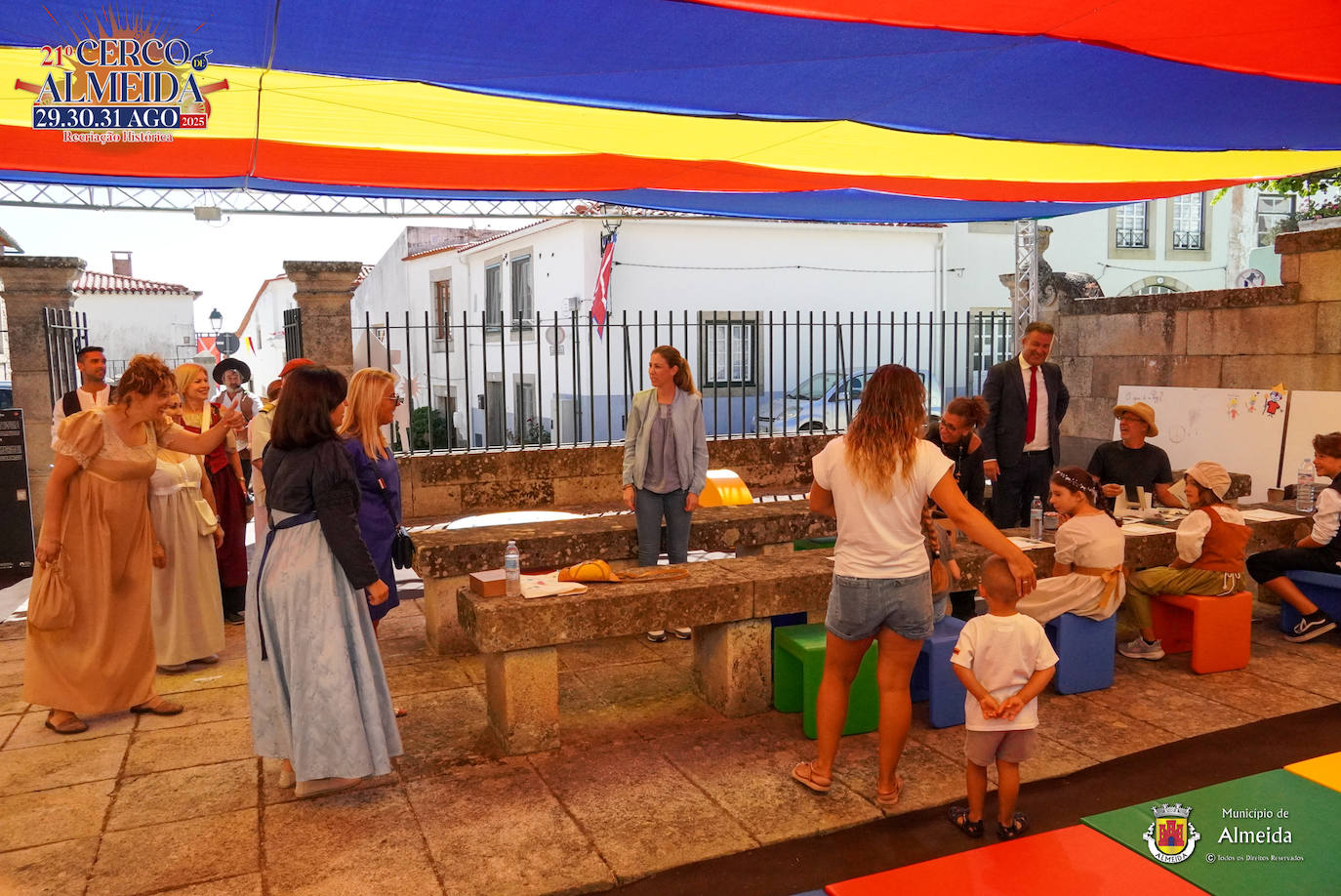 La historia cobra vida en Almeida