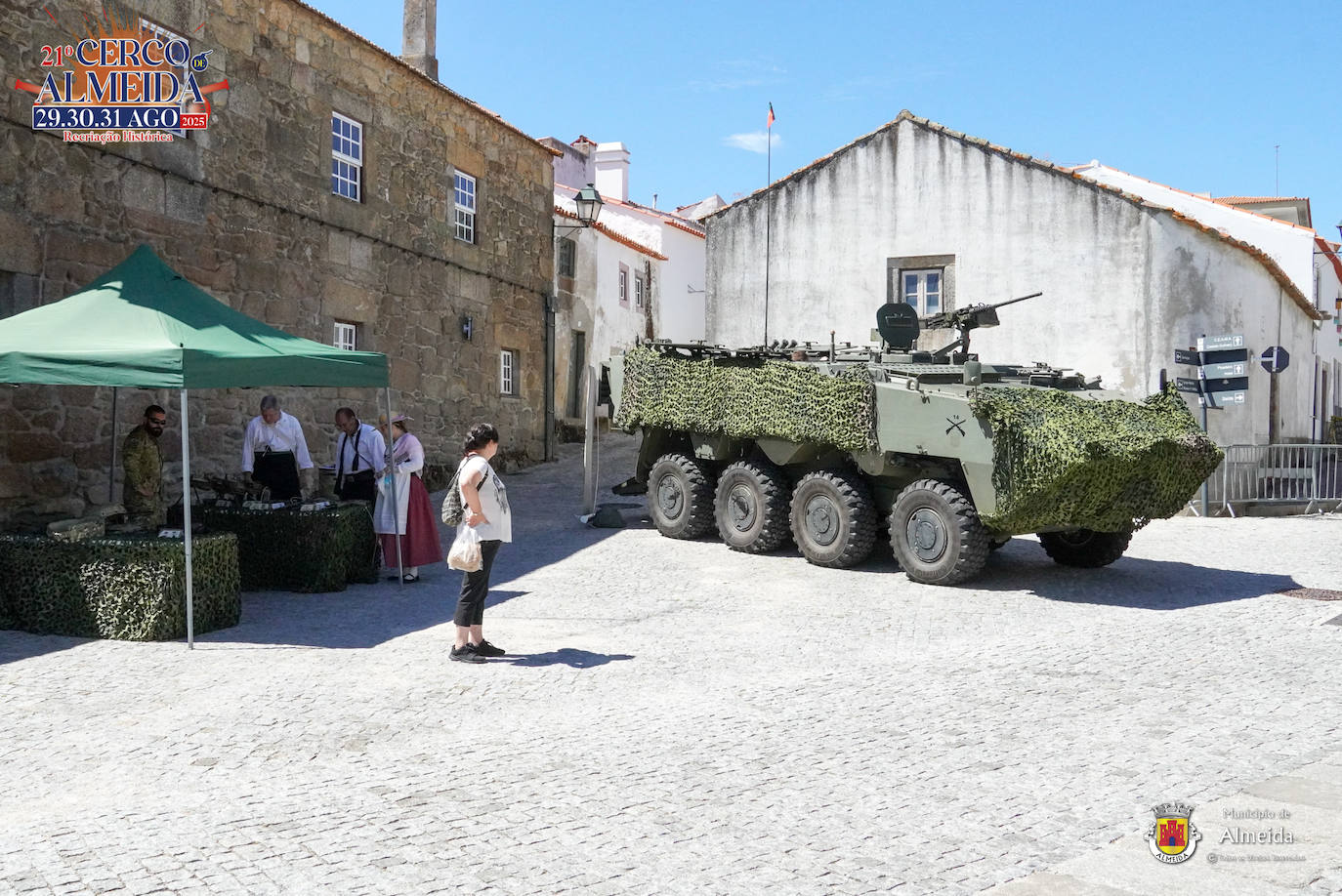 La historia cobra vida en Almeida