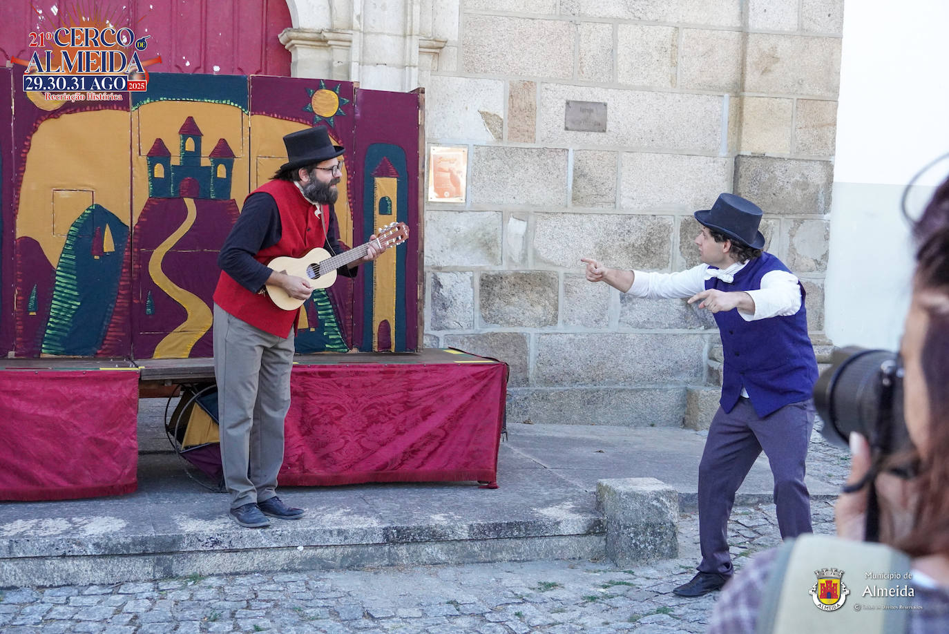 La historia cobra vida en Almeida