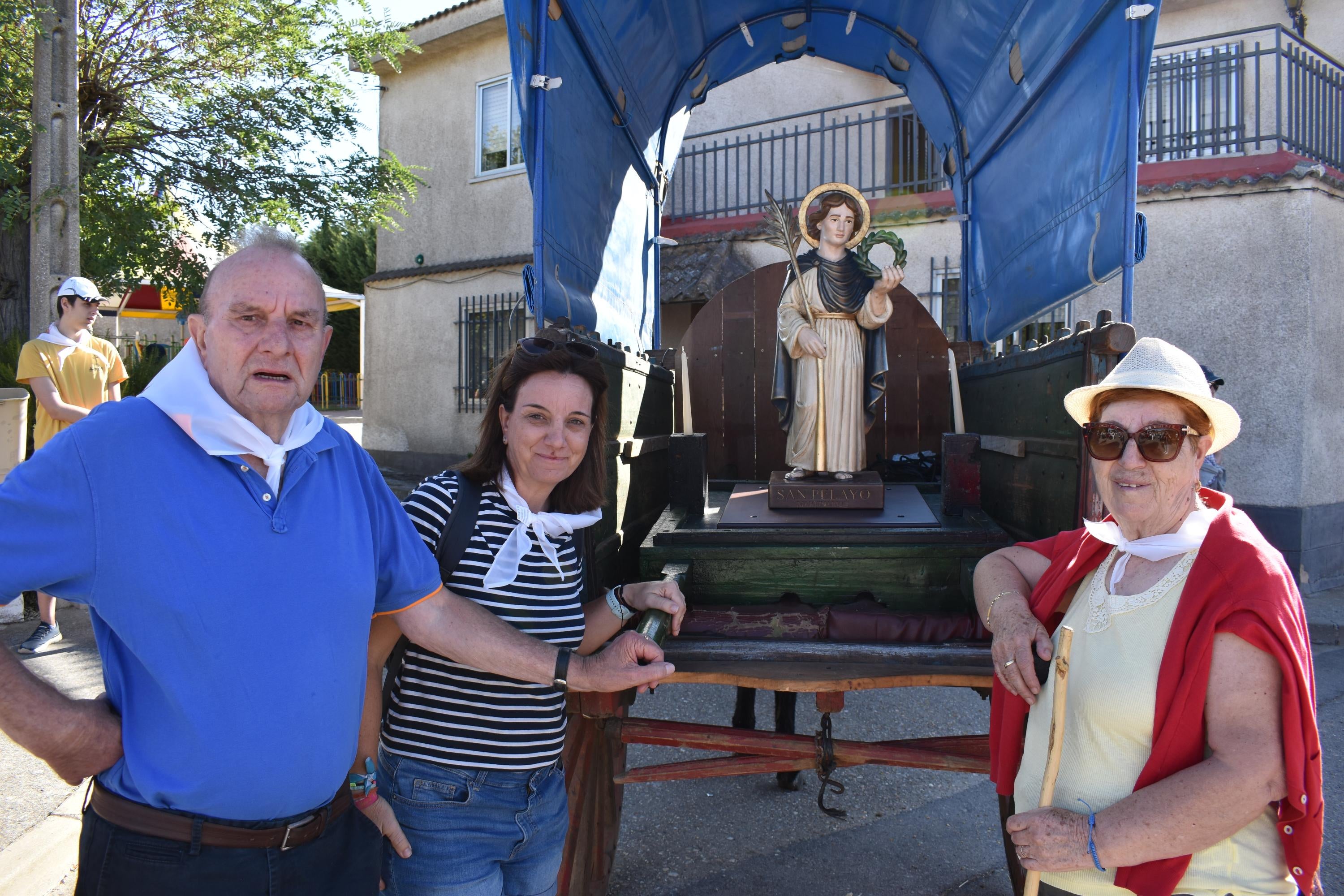 Unión y esperanza con la primera piedra para recuperar la antigua ermita de la Cuesta de San Pelayo
