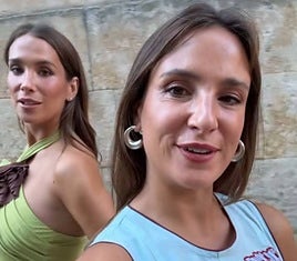 La divertida confesión de las Pombo de boda en Salamanca y su faja: «No puedo respirar»