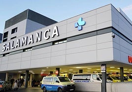 Imagen de los exteriores del Hospital de Salamanca.