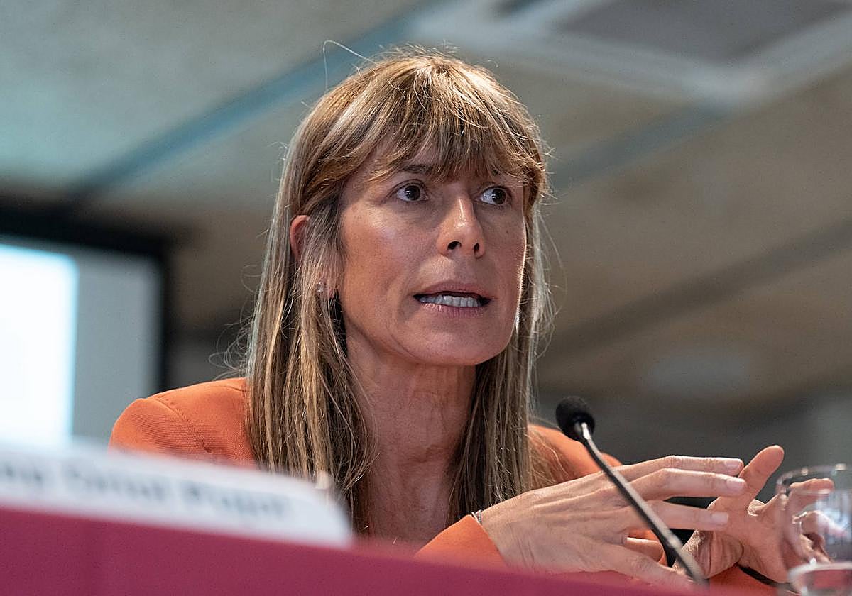 Begoña Gómez participa en el Fòrum Social Pere Tarrés, a 14 de junio de 2023, en Barcelona.