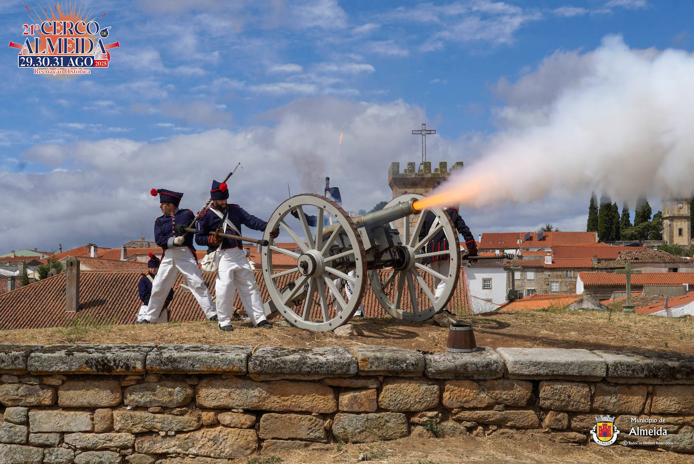 Fuego, pólvora y valor en Almeida