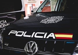 Coche de la Policía Nacional.