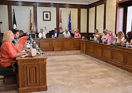 Imagen del pleno celebrado el pasado lunes en Béjar.