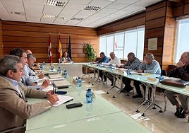Reunión de trabajo entre la Consejería de Agricultura, Ganadería y Desarrollo Rural y las Organizaciones Profesionales Agrarias.